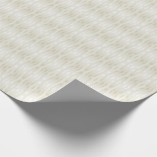 Getextuurd licht beige en wit edel cadeaupapier