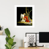 Gethsemaan van Carl Bloch. Fine Art Print (Thuiskantoor)