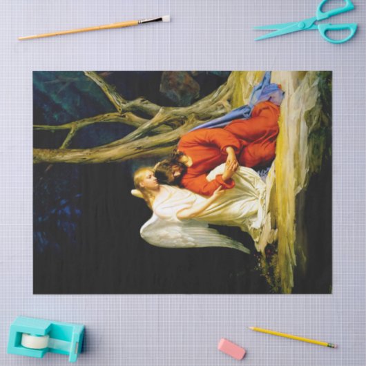 Gethsemane by Carl Bloch Tissuepapier (Craft)