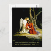Gethsemane Carl Bloch Briefkaart (Voorkant / Achterkant)