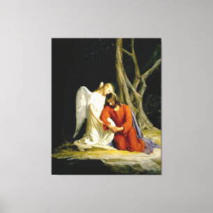 Gethsemane door Carl Heinrich Bloch 1805 Canvas Afdruk