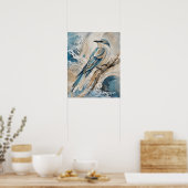 Getijde Zangvogel Poster (Keuken)