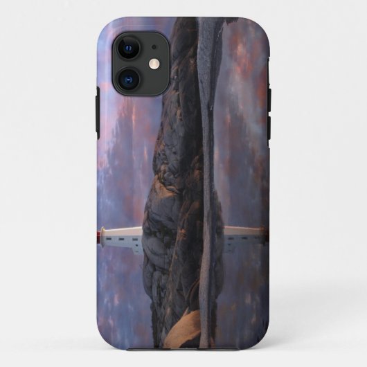 Getijdenpoel bij vuurtoren Case-Mate iPhone case (Achterkant)