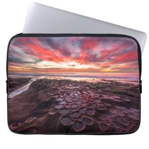 Getijdenpoelen in La Jolla, CA Laptop Sleeve