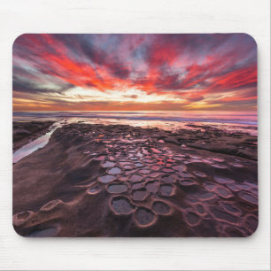 Getijdenpoelen in La Jolla, CA Muismat