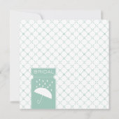 Getoond met Love-Bridal Shower Invitation Kaart (Achterkant)