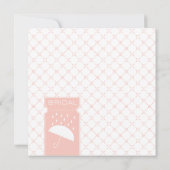Getoond met Love-Bridal Shower Invitation Kaart (Achterkant)
