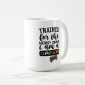 Getraind voor de ergste Mok (Voorkant rechts)