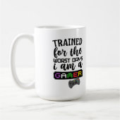 Getraind voor de ergste Mok (Links)