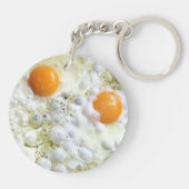 Getrande eieren sleutelhanger (Achterkant)