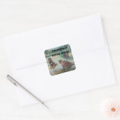 getrimde hondennagels Classic Ronde Stickers (Envelop)