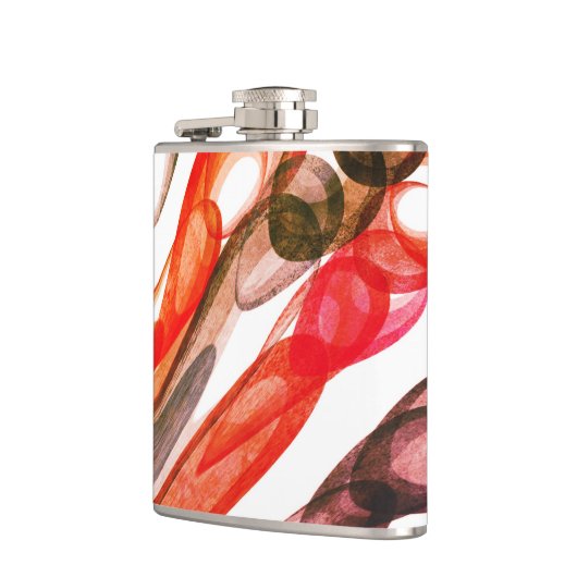 Getrokken bellenpret / 1974 / heupfles (Links)