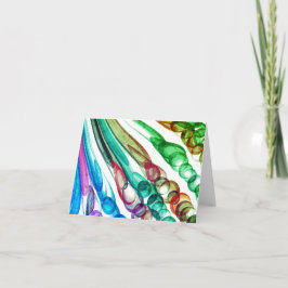 getrokken bellenpret / Greenleaf / Notitiekaartje