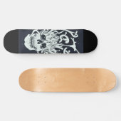 getrokken schedel skateboard (Horizontaal)