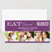 & GETROUW | SAVE THE DATE AANKONDIGING (Voorkant / Achterkant)