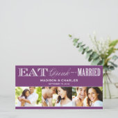 & GETROUW | SAVE THE DATE AANKONDIGING (Staand voorkant)