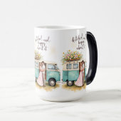 Getrouwd en Gelukkige Camper Mok (Voorkant rechts)