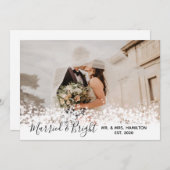 Getrouwd & Helder Schittert Feestdagenkaart (Voorkant / Achterkant)