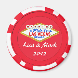 Getrouwd in Las Vegas magneet