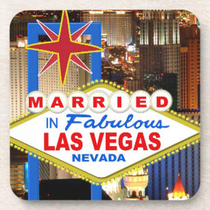 Getrouwd in LAS VEGAS Onderzetters