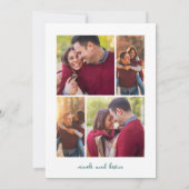 Getrouwd Kleine Kerst Mis De Datum Niet Save The Date (Achterkant)