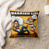 Getrouwd leven Humor, namen Kussen (Deken)