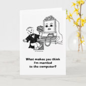 GETROUWD MET DE COMPUTER? Kaart (Gele Bloem)