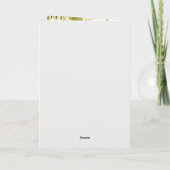 Getrouwd met kleine kerst kaart (Achterkant)