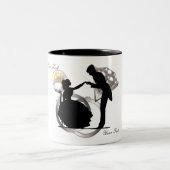 GETROUWD TWEEKLEURIGE KOFFIEMOK (Center)