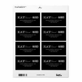 & GETROUWD ZIJN | ADRESETIKETTEN ETIKET (Full Sheet)