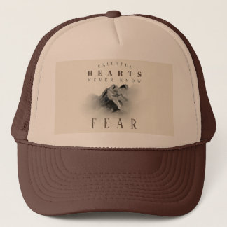getrouwe inspirerende Quote Waterverf Mountain Trucker Pet