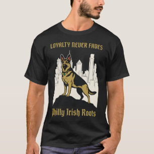 Getrouwheid Verbleekt Nooit Duitse Herdershond T-shirt