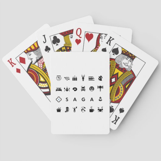 GetSaga Speelkaarten (Achterkant)