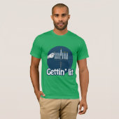GETTIN LIT HANUKKAH T-SHIRT (Voorkant volledig)