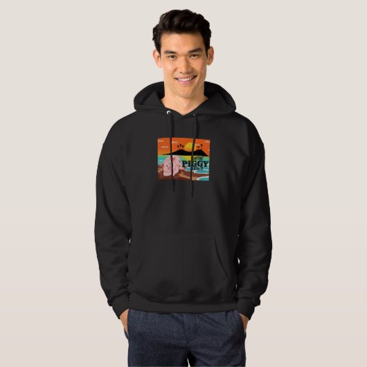 Gettin' Piggy With It, Farm Animals, Hog Lover, I Hoodie (Voorkant volledig)