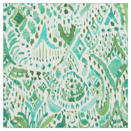 GETTIN' TURT Green Aqua Zee Turtle Tribal Stof