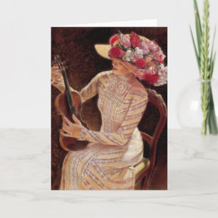 "Getting in Tune" door Sue Halstenberg Kaart