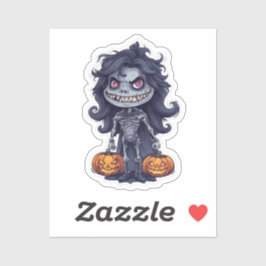 Getting Into the Spooky Spirit Sticker – Cute