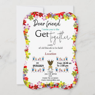 Getting together uitnodiging