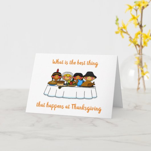 GETTING TOGETHER WITH FAMILY AND FRIENDS KAART (Gele Bloem)