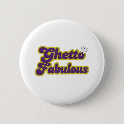 getto geweldig ronde button 5,7 cm (Voorkant)
