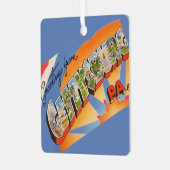 Gettsyburg PA Metalen Ornament (Voorkant links)