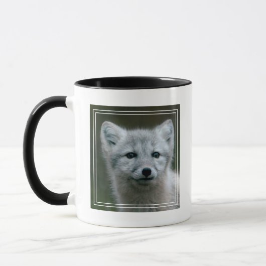 Getty Afbeeldingen | Arctic Fox Kit Mok (Links)