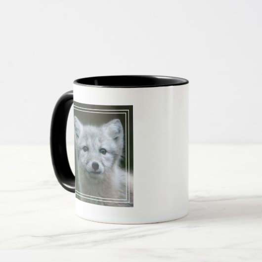 Getty Afbeeldingen | Arctic Fox Kit Mok (Voorkant links)
