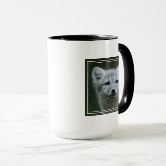 Getty Afbeeldingen | Arctic Fox Kit Mok (Voorkant rechts)