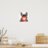 Getty Afbeeldingen | Een glimlende hond Poster (Keuken)