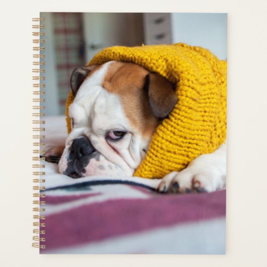 Getty Afbeeldingen | Engelse Bulldog Planner (Voorkant)