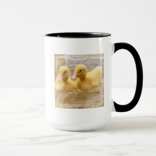 Getty Afbeeldingen   Fuzzy Yellow Ducklings Mok
