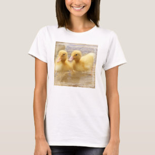 Getty Afbeeldingen Fuzzy Yellow Ducklings T-shirt