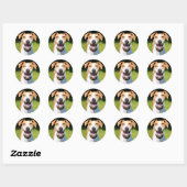 Getty Afbeeldingen | Laughing Dog Ronde Sticker (Vel)